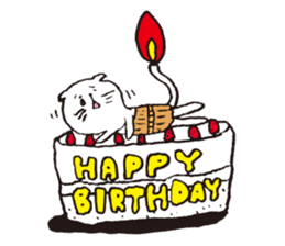 Sad cat Sticker sticker #1920339