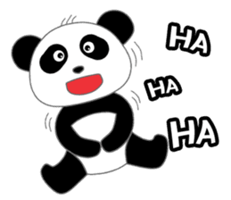 Lovely Panda (Eng Ver.) sticker #1920354