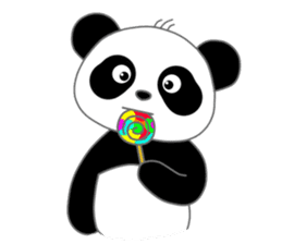 Lovely Panda (Eng Ver.) sticker #1920359