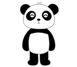 Lovely Panda (Eng Ver.) sticker #1920360