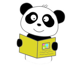 Lovely Panda (Eng Ver.) sticker #1920366