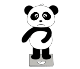 Lovely Panda (Eng Ver.) sticker #1920368