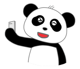 Lovely Panda (Eng Ver.) sticker #1920369