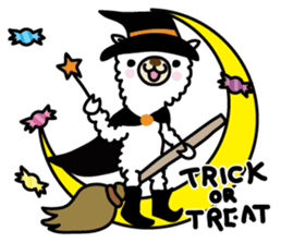 Three alpacas sticker - Greetings sticker #1920655