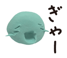 A clay doll talks sticker #1921369