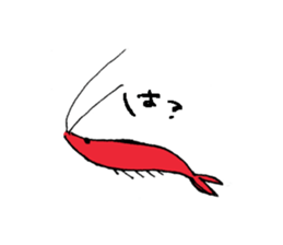 Mr. Shrimp sticker #1921506