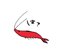 Mr. Shrimp sticker #1921506