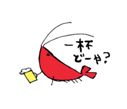 Mr. Shrimp sticker #1921538