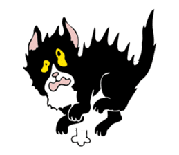The black cat sticker #1921728