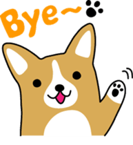 corgi chat sticker #1922144