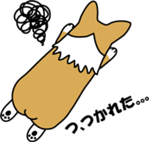 corgi chat sticker #1922178