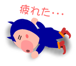 Small devil piglet "Deviton" sticker #1922440