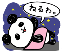 A one word of the panda sticker #1922660
