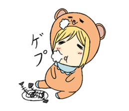 KigurumiBear sticker #1922682