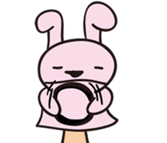 The Sticker of a hand doll sticker #1922705