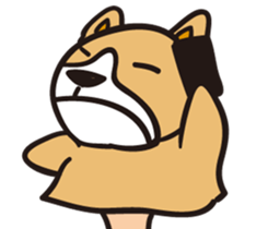 The Sticker of a hand doll sticker #1922707