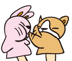 The Sticker of a hand doll sticker #1922722