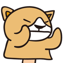 The Sticker of a hand doll sticker #1922740