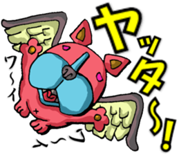 Puckuu seijin and delicate friends. sticker #1922792