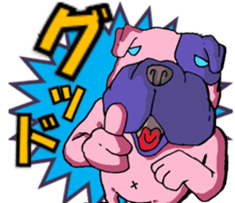 Puckuu seijin and delicate friends. sticker #1922797