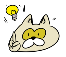 Phantasmagoric Raccoon dog sticker #1922869