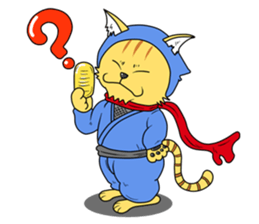 Nekomaru ninja cat sticker #1923064
