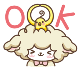 Sheep the Curly sticker #1923103