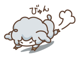 Sheep the Curly sticker #1923114
