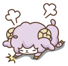 Sheep the Curly sticker #1923123