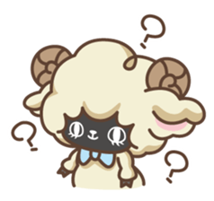 Sheep the Curly sticker #1923134