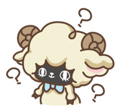 Sheep the Curly sticker #1923134