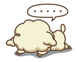 Sheep the Curly sticker #1923136