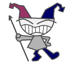 Flat Cat NORA sticker #1923149