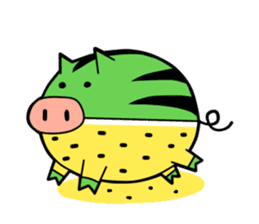 nisi-uribou sticker #1923475