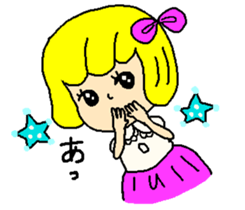 Nakki pink ribbon sticker #1923662