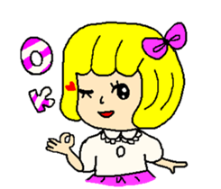 Nakki pink ribbon sticker #1923668