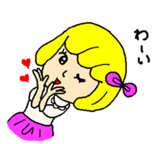 Nakki pink ribbon sticker #1923671