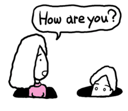 Lonely heart club English sticker #1924024