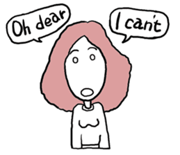 Lonely heart club English sticker #1924033