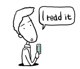 Lonely heart club English sticker #1924046