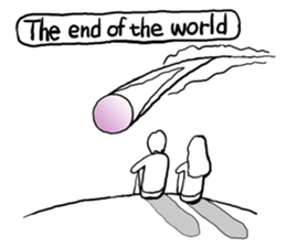 Lonely heart club English sticker #1924049