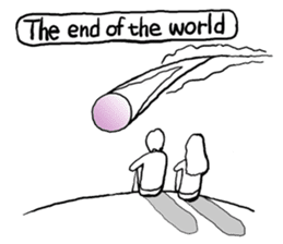 Lonely heart club English sticker #1924049