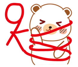 Bear & kitty sticker #1924282