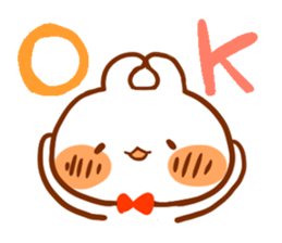 Cheeks rabbit sticker #1924302