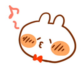 Cheeks rabbit sticker #1924308
