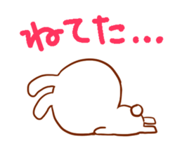 Cheeks rabbit sticker #1924310