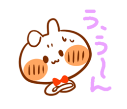 Cheeks rabbit sticker #1924329