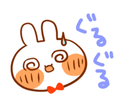 Cheeks rabbit sticker #1924330