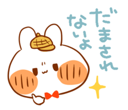 Cheeks rabbit sticker #1924333