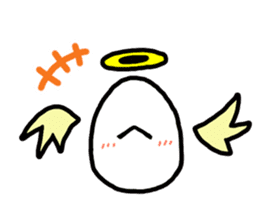 Egg Angel sticker #1924546